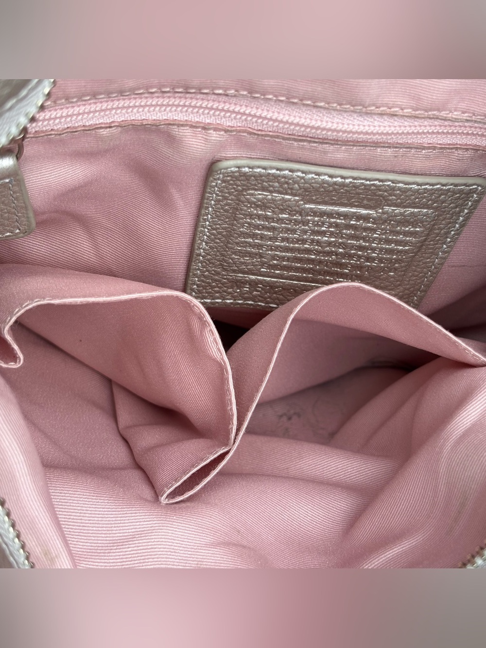 Coach Leather Chain Accent Crossbody Bag - Picture 7 of 17